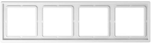 Рамка универсальная Jung LS990 4-м. белый картинка